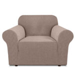 1-seater Knitted Sofa Cover - Sand
