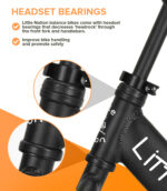 Balance Bike Aluminium - Black - Image 6