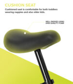 Balance Bike Aluminium - Green - Image 5