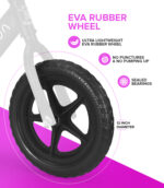 Balance Bike Aluminium - Pink - Image 3