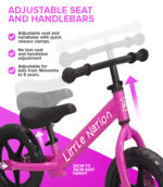 Balance Bike Aluminium - Pink - Image 4