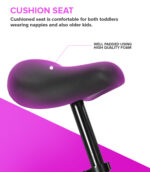 Balance Bike Aluminium - Pink - Image 5