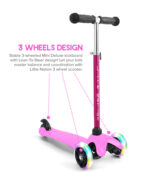 3 Wheel Scooter - Pink - Image 10