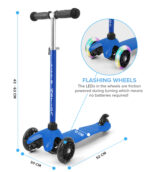 3 Wheel Scooter - Blue - Image 6