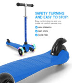 3 Wheel Scooter - Blue - Image 7