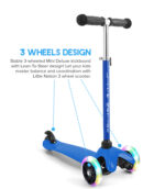 3 Wheel Scooter - Blue - Image 11