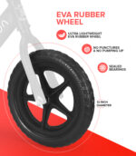 Balance Bike Aluminium - Orange - Image 3