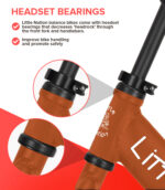 Balance Bike Aluminium - Orange - Image 6