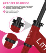 Balance Bike Aluminium - Red - Image 6