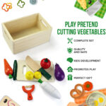 Play Pretend Cutting Vegetables - Image 3