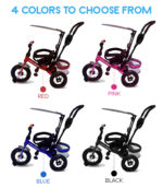 Push Trike Deluxe - Blue - Image 10