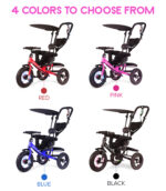 Push Trike Deluxe - Pink - Image 10