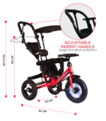 Push Trike Deluxe - Red - Image 5