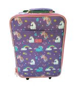 Travel Luggage - Purple Unicorn