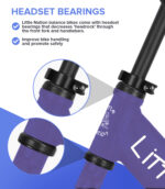 Balance Bike Aluminium - Purple - Image 6