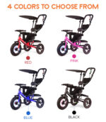 Push Trike Deluxe - Black - Image 10
