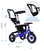 Push Trike Deluxe - Blue - Image 5