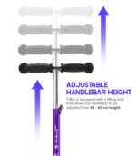 3 Wheel Scooter - Purple - Image 8