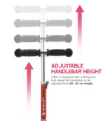 3 Wheel Scooter - Red - Image 8