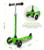 3 Wheel Scooter - Green - Image 6