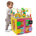 Large Wooden Activity Cube - Image 2