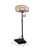 Basketball Hoop Stand - Portable Adjustable - Image 10