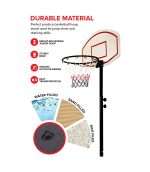 Basketball Hoop Stand - Portable Adjustable - Image 6