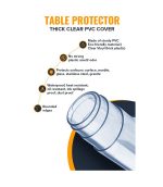 Clear Table Protector - 91 x 178 cm - Image 6