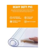 Clear Table Protector - 91 x 178 cm - Image 3