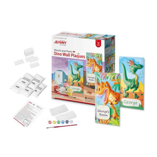 Mould and Paint Dino Wall Plaques