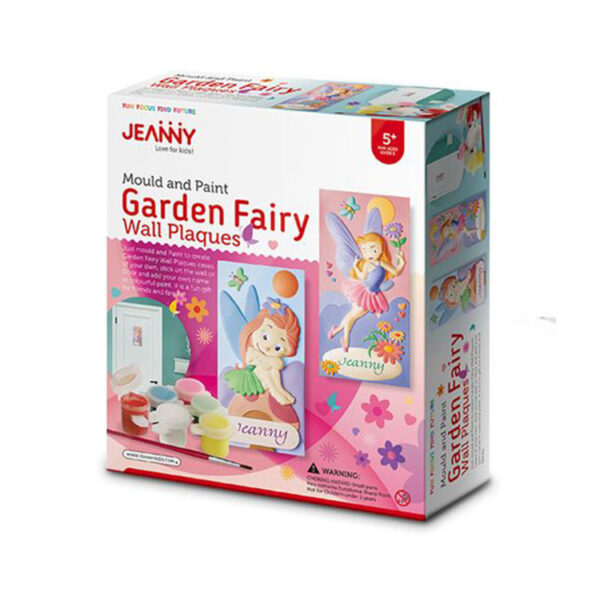 Mould and Paint Garden Fairy Wall Plaques