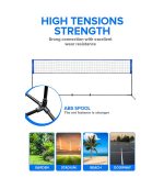 Adjustable Tennis and Badminton Net for Kids - Image 5
