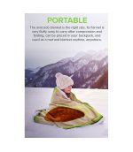 Avocado Food Blanket, Fleece Soft Large 130 x 150 cm - Image 3