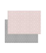 Baby Play Mat - Scandi Pink Geo - Grey Cube (Medium)