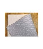 Baby Play Mat - Scandi Pink Geo - Grey Cube (Medium) - Image 4