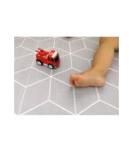 Baby Play Mat - Scandi Pink Geo - Grey Cube (Medium) - Image 7