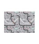 Baby Play Mat - Scandi Roads - Grey Cube (Large) - Image 3