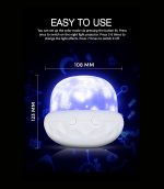 Nightlight Projection Lamp -Stars Mushroom - Image 3