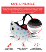 Pastel Polka Dot Helmet - Image 5