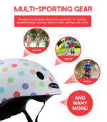 Pastel Polka Dot Helmet - Image 7