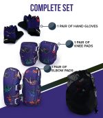 Dinosaur Elbow Pad, Knee Pad and Gloves Protective Set - Image 2