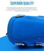 Blue Elbow Pad, Knee Pad and Gloves Protective Set - Image 7