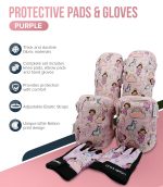 Fairy Princess Elbow Pad, Knee Pad and Gloves Protective Set - Image 3
