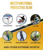 Truck Elbow Pad, Knee Pad and Gloves Protective Set - Image 5