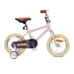 Little Nation 14" Pedal Bike - Pink, White - Image 2