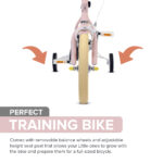 Little Nation 14" Pedal Bike - Pink, White - Image 6
