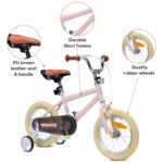 Little Nation 14" Pedal Bike - Pink, White - Image 5