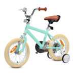 Little Nation 14" Pedal Bike - Green, White