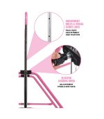 Gymnastic Training Bar for kids - Pink - Image 6