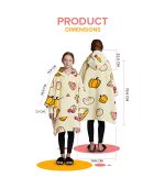 Hoodie Blanket Fruits - Image 4